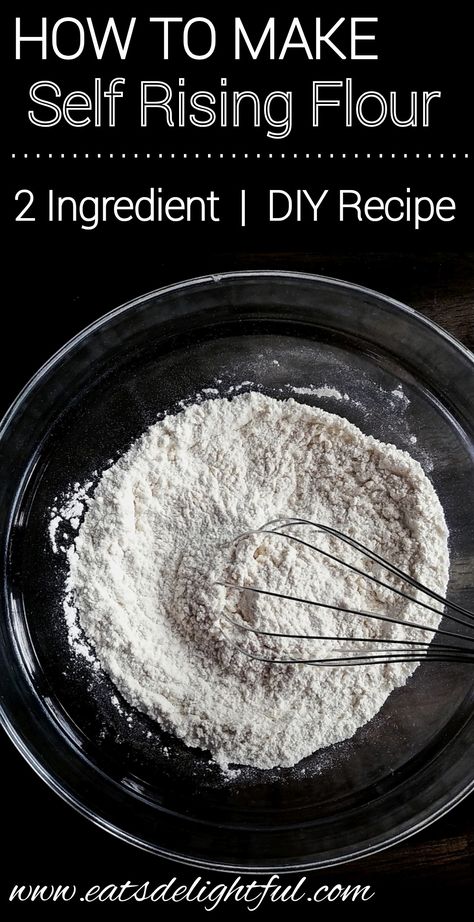 How To Make Self Rising Flour Recipes, Homemade Self Rising Flour How To Make, How Do You Make Self Rising Flour, Plain Flour To Self Rising, How To Make Self Raising Flour, Making Self Rising Flour, Make Your Own Self Rising Flour, Diy Self Rising Flour How To Make, Gluten Free Self Rising Flour Recipes