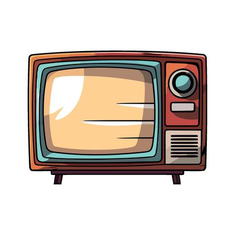 Old Tv Drawing, Tv Cartoon, Tree Saw, Heart Tree, Idea Board, Retro Tv, Logo Banners, Cityscape Photos, Cartoon Tv