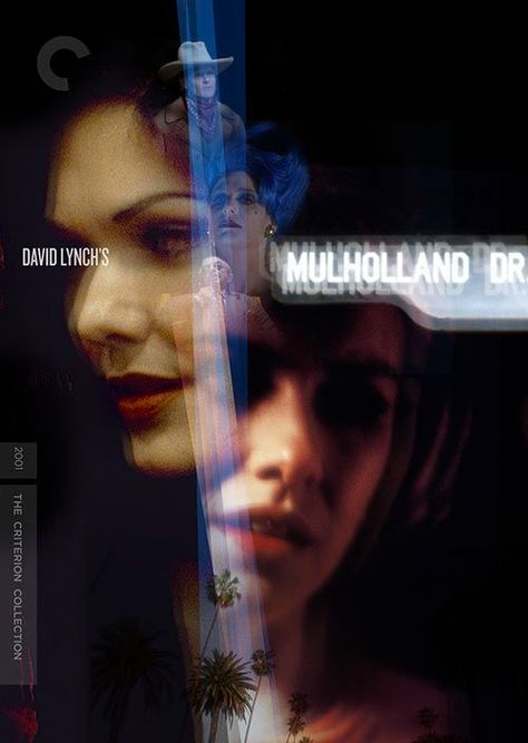 Mulholland Dr. (2001) Blue Velvet Movie, Laura Harring, Drive Poster, Criterion Collection, Mulholland Drive, The Criterion Collection, Iconic Movie Posters, Cinema Art, Film Poster Design