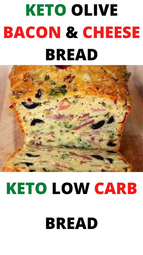 Keto Bread With Olive Bacon & Cheese🧀. This Bread Is Perfect For Breakfast.
You're gonna Love it when you make it in the Morin 🌄 Easy Low Carb Meal Prep, Bacon And Cheese Bread, Bacon Cheese Bread, Bread In A Bread Machine, Breakfast Keto Recipes, Healthy Keto Snacks, Gluten Free Bread Machine, Easy Bread Machine Recipes, Keto Snacks Easy