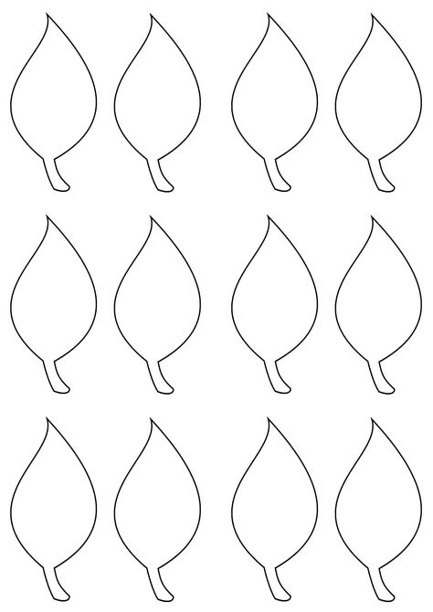 Leaves Template Free Printable, Leave Template, Leaf Template Printable, Fall Leaf Template, Printable Leaves, Flower Templates Printable, Leaf Cutout, Leaf Outline, Tree Templates