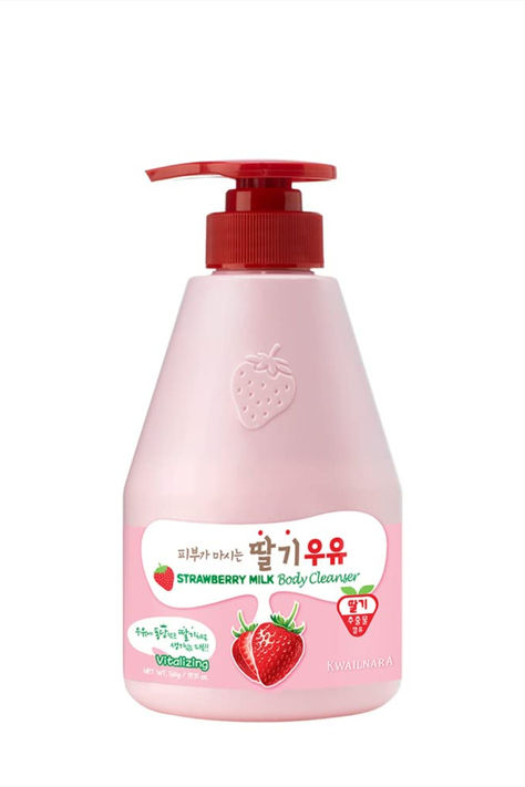 WELCOS KWAILNARA Strawberry Milk Body Cleanser 560 g / 19.75 oz. , has the best straberry milk smell and leaves my skin just amazingggg Strawberry Milk Body Cleanser, Kwailnara Strawberry, The Best Body Wash, Best Body Wash, I Lied, Best Body, Strawberry Milk, Body Cleanser, My Skin