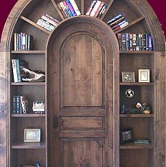 Bookcase Door Amazing Libraries, Toad Hall, Interesting Doors, Book Shops, Bookcase Door, House Redesign, Coos Bay, Book Cafe, Bay House