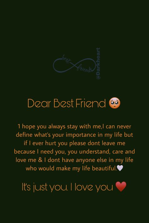 Friendship Quotes For Boyfriend, Friendship Quotes For Bestie, Please Dont Leave Me Quotes Friends, Best Friend Thoughts In English, Friendship Day Caption For Best Friend, Best Friend Lines For Instagram, Male Best Friend Birthday Quotes, Friendship Day Text, Lines For Bestie