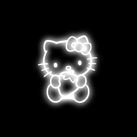 Neon Hello Kitty, Souichi Tsujii, Cat App, Hello Kitty Imagenes, Y2k Icons, Images Hello Kitty, Star Overlays, Y2k Background, Walpaper Hello Kitty