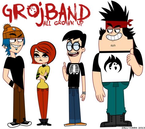 Cartoon Characters Grown Up, Grojband Corey And Laney, Grojband Fanart, Grojband Corey, Corey Riffin, Old Cartoon Network, Cartoon Network Characters, Cartoon Network Shows, Boy Cartoon