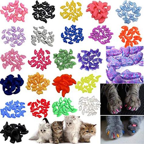 Nail Claws, Cat Nail Caps, Trim Cat Nails, Nail Caps, Paw Protector, Soft Paws, Cat Nail, Small Kittens, Colorful Cat