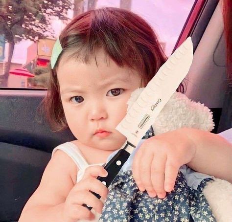 Funny Baby Faces, Cute Babies Photography, Cute Asian Babies, Kids Mood, Baby Faces, Korean Babies, Baby Memes, Cute Jokes