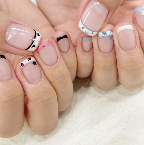 16 Tattoo, Hello Nails, Hippie Nails, Finger Nail Art, Cute Simple Nails, Cute Acrylic Nail Designs, Blush Nails, Pretty Gel Nails, Really Cute Nails