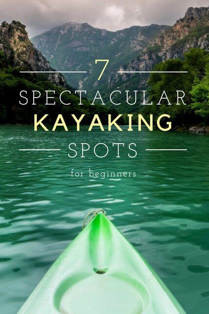 Kayaking for beginners shouldn't be intimidating. If you're looking for kayaking tips, these are the best places to kayak around the world for beginners! Kayak For Beginners, Kayaking Outfit, Kayaking Tips, Kayaking Gear, Kayak Camping, Kayak Adventures, Camping Destinations, Kayak Tours, Inflatable Kayak