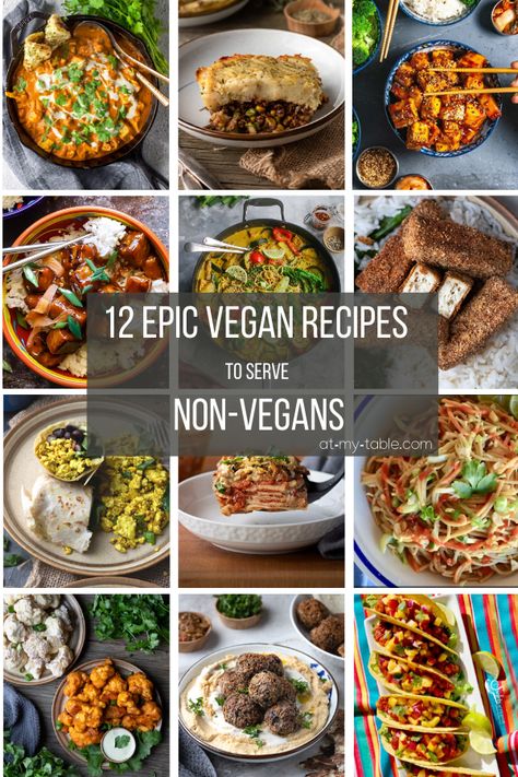 Vegan Recipes For Dinner, Dinner Food Recipes, Quick Vegan Recipes, Vegan Easter, Vegan Party Food, Prep Meals, Quick Vegan, Quick Vegan Meals, Easy Vegan Dinner