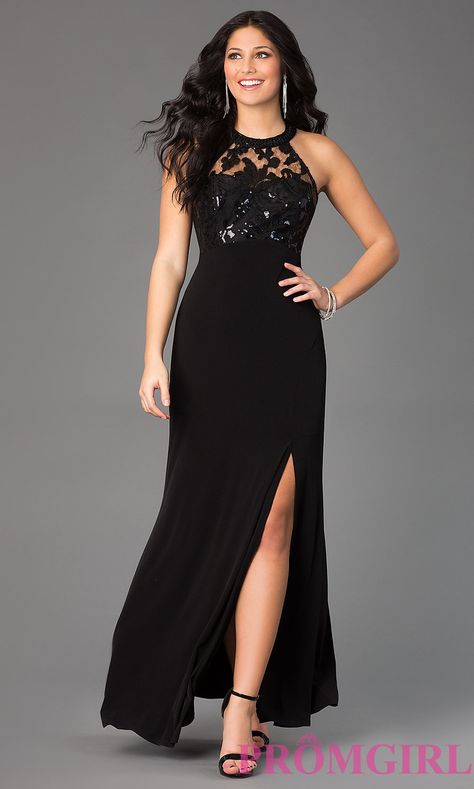 sleeveless floor length black dress Junior Party Dresses, Dresses For Prom, Junior Prom, Military Ball Dresses, Simply Dresses, Junior Prom Dresses, Prom Girl, Long Black Dress, Evening Gowns Formal