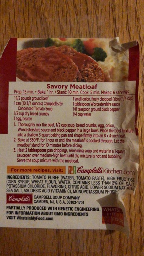 Meatloaf Tomato Soup, Meatloaf With Tomato Soup, Campbells Tomato Soup Recipes, Campbells Tomato Soup Recipe Ideas, Cambells Tomato Soup Recipes, Tomato Soup Meatloaf, Meatloaf Ideas, Campbells Tomato Soup, Meatloaf Meatballs