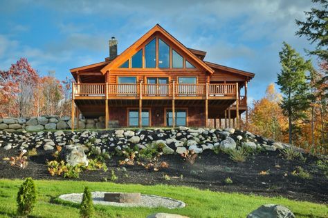 3. Vista View Camp | Top 10 Home Plans of 2019 | Natural Element Homes | Log Home Lodge Plans, Log Cabin Floor Plans, Camping Planning, Small Cottage House Plans, Log Home Floor Plans, Cabin Floor Plans, Mountain House Plans, Country Cottage Decor, Cabin House Plans