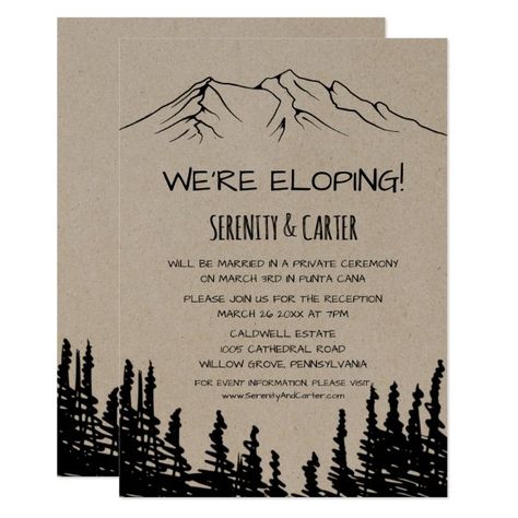 Small Private Wedding, Floral Boho Wedding, Elopement Party, Elopement Reception, Boho Wedding Invitation, Reception Invitation, Private Wedding, Winter Elopement, Reception Invitations