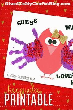 Handprint Owl, Vday Crafts, Preschool Valentine Crafts, Valentines Poems, Owl Valentines, Keepsake Crafts, Valentine's Day Crafts For Kids, Friend Crafts, Preschool Valentines