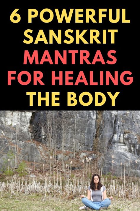 Mantra For Health, Mantras Sanskrit, Mantras For Healing, Words For Healing, Mantra For Healing, Healing Mantras Health, Powerful Mantras, Purification Mantra, Healing Mantras Affirmations