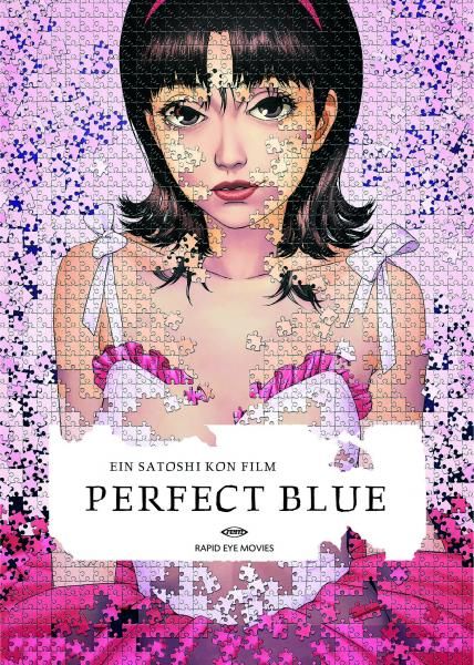 Perfect Blue (1997) A retired pop singer turned actress's sense of reality is shaken when she is stalked by an obsessed fan and seemingly a ghost of her past. (Black Swan was heavily inspired by this movie) Tokyo Godfathers, Eye Movie, Satoshi Kon, Poster Anime, Perfect Blue, Blue Anime, Blue Poster, Manga Artist, Manga Covers