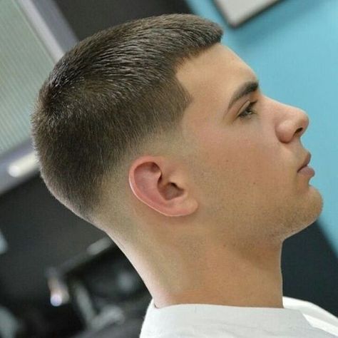 Short Men's Fade Buzz Cuts 16 Ideas: A Comprehensive Guide - mens-talk.online Men Short Hair Fade, Very Short Hair Men, Taper Fade Short Hair, Mid Fade Haircut, Men Fade Haircut Short, Short Fade Haircut, Buzz Cut Hairstyles, Low Fade Haircut, Crop Haircut