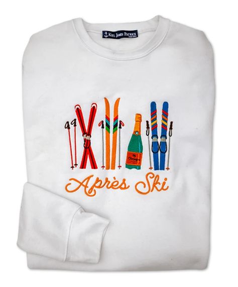 England Clothing, Ski Sweatshirt, Apres Ski Party, Ski Shirts, Kiel James Patrick, Snow Bunny, James Patrick, Better Sweater, Ski Sweater