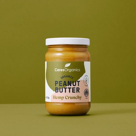 Marx Design on Instagram: “Ceres Organics are a leading organic food brand in Australasia. Marx was tasked to design the new Ceres Organic Hemp Nut Butters range,…” Organic Food Branding, Simple Label Design, Jam Jar Labels, Jam Packaging, Butter Brands, Organic Packaging, Peanut Butter Jar, Honey Packaging, Jar Packaging