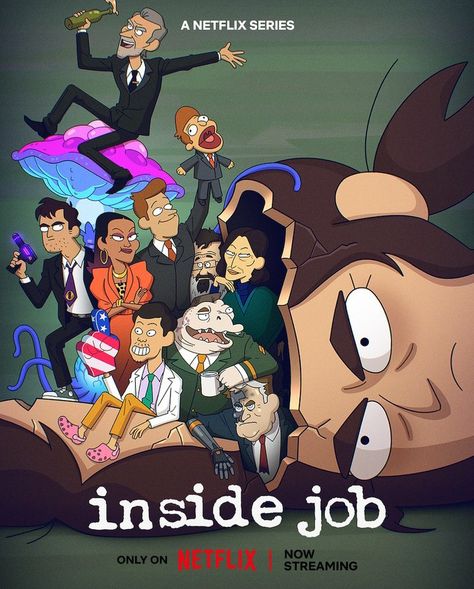 Brett Hand X Andre, Reagan And Brett Icons, Inside Job Characters, Inside Job Poster, Reagan Inside Job Icon, Inside Job Andre, Trabajo Incognito, Job Poster, Tree Drawings Pencil