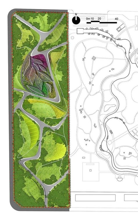 Landscape Rendering, Landscape Plane, Landscape Architecture Plan, Corporate Interior Design, Urban Design Graphics, Landscape Design Drawings, Landscape Architecture Drawing, Urban Design Plan, Interior Architecture Drawing