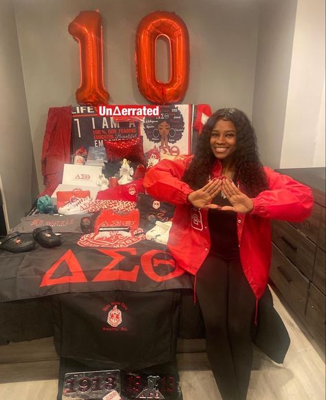 Delta Sigma Theta Decorated Room, Delta Sigma Theta Crossing Gifts, Delta Symbol, Delta Sigma Theta Gifts, Decorated Room, African Ancestry, Delta Sorority, Theta Sorority, Delta Sigma Theta Sorority