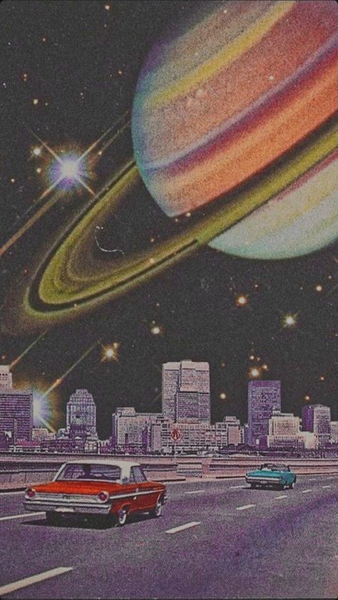 Retro Space Aesthetic, Vintage Space Art, Great Wallpapers, Retro Wallpaper Iphone, Dorm Art, Psy Art, Pop Art Wallpaper, Edgy Wallpaper, Funny Wallpaper