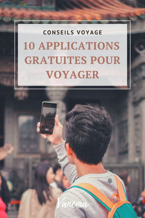 Retrouvez notre sélection d'applications indispensables à utiliser avant, pendant, et après votre voyage. Travelling Tips, Travel Tips, Baseball Cards, Pendant, Travel