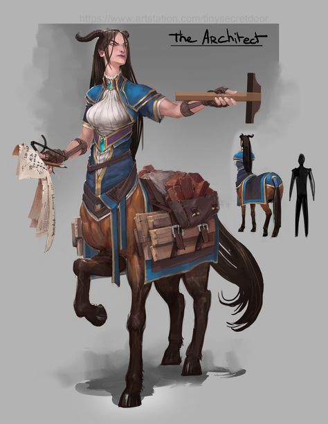 Centaur Fashion, Female Centaur, Creature Fantasy, Character Designer, Fantasy Races, Dungeons And Dragons Characters, Fantasy Monster, Design Board, Fantasy Rpg