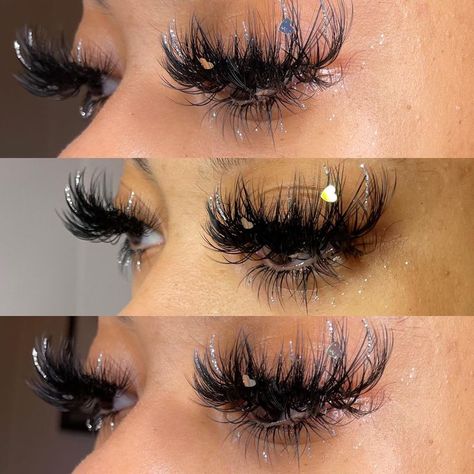 Lash Inspiration, Lash Trays, Jamaica Food, Eyelash Salon, Y2k Makeup, Mink Eyelash Extensions, Lash Extensions Styles, Perfect Eyelashes, Pretty Lashes