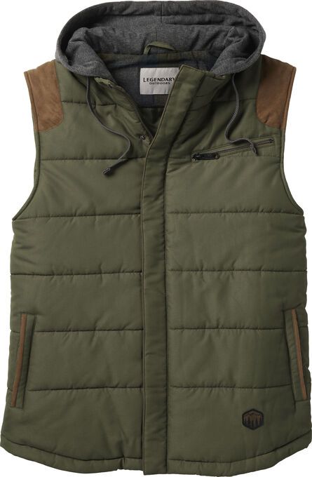 Men's Legendary Outdoors Scrambler Puffer Vest Men Puffer Vest, Flannel Vest, Hooded Flannel, Tactical Clothing, Country Shirts, Mens Casual Dress, Outdoor Men, Fleece Vest, Hiking Outfit