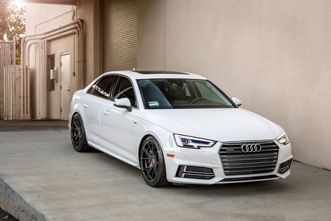 White Audi A4 2.0T Gets Improved Lighting and More White Audi, Dream Cars Audi, Bungalow Exterior, Audi Q3, Car Mods, Audi Cars, August 11, Audi A6