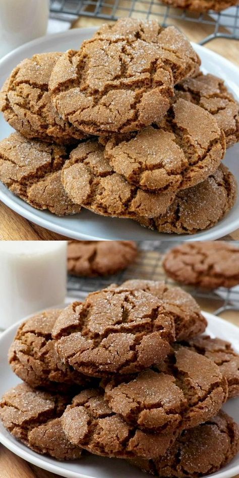 Ginger Snap Cookies Recipe, Ginger Snaps Recipe, Easy Homemade Cookies, Ginger Snap Cookies, Ginger Snap, Ginger Cookies, Cookies Decorated, Homemade Cookies, Ginger Snaps