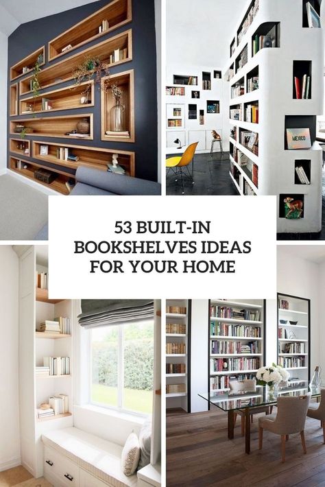 53 Built-In Bookshelves Ideas For Your Home Comfortable Chairs For Living Room, Comfy Desk Chairs, Bookshelf Small Space, Chairs For Desk, Comfortable Chairs For Bedroom, Comfy Desk, Built In Bookshelf, Bookshelves Ideas, Living Room Comfortable