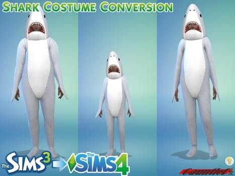 Sims Costume, Shark Outfit, Shark Costume, Shark Costumes, Outfit Pieces, Sims Hair, Sims Mods, Sims 4 Cc, Maxis Match