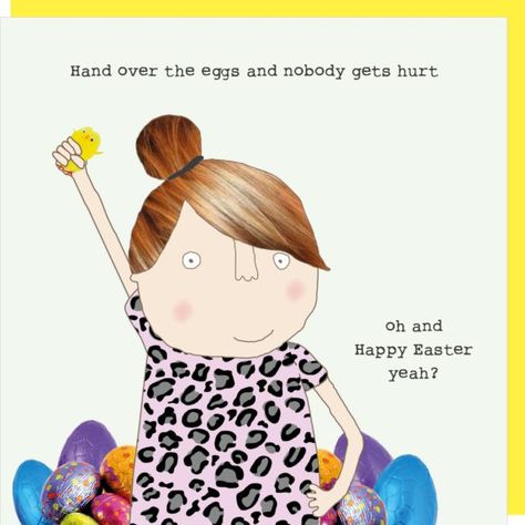 Funny Easter Cards, Rosie Made A Thing, Birthday Greetings Friend, Happy Birthday Art, Happy Birthday Greetings Friends, Funny Easter, Easter Eggs Chocolate, Birthday Quotes Funny, Nerd Humor