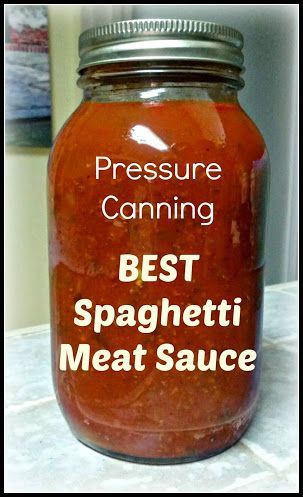 Best Spaghetti Meat Sauce, Pressure Canning Meat, Food Growing, Canned Spaghetti Sauce, Learning To Cook, Pressure Canning Recipes, Sauce Spaghetti, Mushroom Pie, Home Canning Recipes