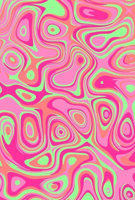 Groovy Art Wallpaper Laptop, Funky Posters, Collage Mural, Wallpaper Themes, Patterns Wallpaper, Wallpaper Iphone Wallpaper, Cute Patterns, Wallpaper Patterns, Hippie Wallpaper