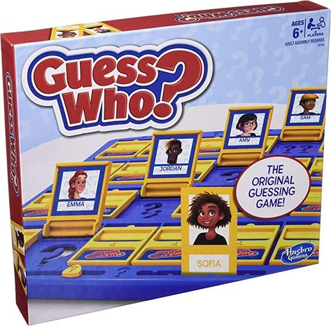 Guessing Games For Kids, Guess Who Game, Kids Game, Family Board Games, Fun Board Games, Board Games For Kids, Classic Board Games, Indoor Activities For Kids, Guessing Games