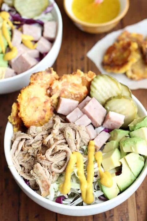 Cuban Sandwich Bowl finished meal Sandwich Bowls, Easy Cuban Sandwich, Paleo Lunch Recipes, Easy Paleo Recipes, Paleo Pork, Paleo Salads, Cuban Sandwich, Paleo Lunch, Glutenfree Dairyfree