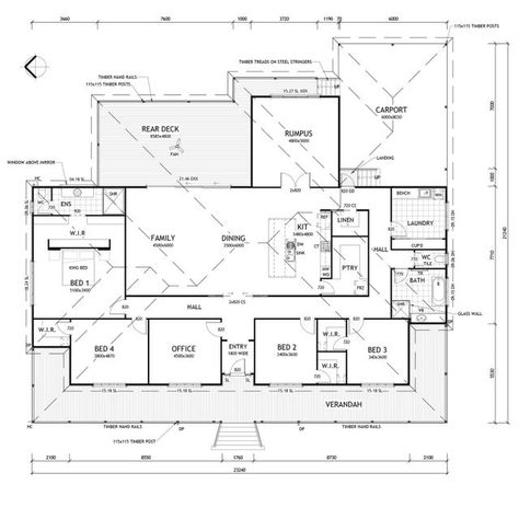 Floor Plan Elevation, Multigenerational House Plans, House Plans Australia, Queenslander House, Australia House, Modern Bungalow House, 4 Bedroom House Plans, Discover Your Style, Home Design Floor Plans