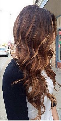 2015-hair-color-trend-for-brunettes | Check out 2015's Hair Color Trends! From babylights and platinum blonde to marsala and caramel browns - get your latest hair color ideas and hair color formulas here! http://www.jexshop.com/ Hair Trends 2015, 2015 Hairstyles, Hair Color And Cut, Long Wavy Hair, Hair Color Trends, Love Hair, Great Hair, Hair Skin, Ombre Hair