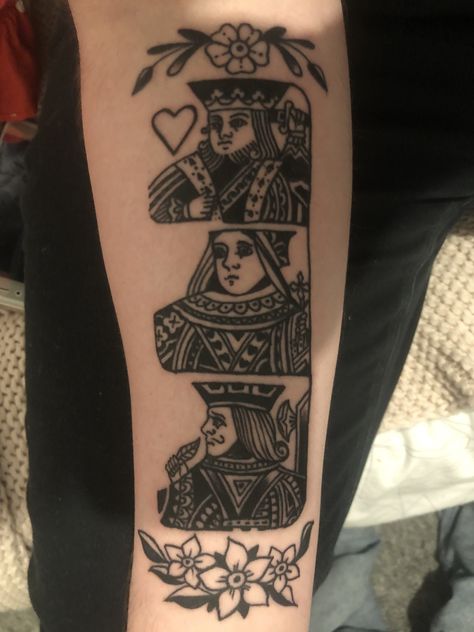 Jack Of All Trades Tattoo, Magic Tattoos, Jack Tattoo, Jack Of All Trades, King Queen, Traditional Tattoo, Sleeve Tattoos, Geometric Tattoo, Tatting