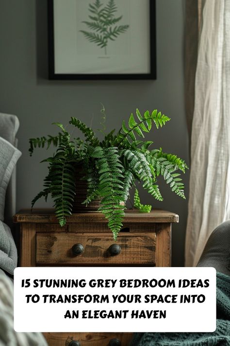 Discover 15 stunning grey bedroom ideas that blend style and sophistication! From cozy minimalist looks to luxurious modern designs, these elegant grey bedroom inspirations will help you create the perfect serene retreat. Find your dream design now! Elegant Grey Bedroom, Grey Bedroom Inspirations, Grey Bedroom Ideas, Elegant Bedroom Design, Cozy Minimalist, Grey Bedroom, Elegant Bedroom, Gray Bedroom, Dream Design