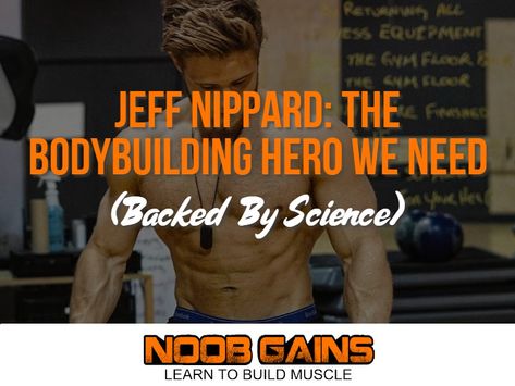 Jeff Nippard: The Bodybuilding Hero We Need (Backed By Science) Jeff Nippard, Strength Program, Get Shredded, Natural Bodybuilding, Biceps And Triceps, Bulk Up, Cross Trainer, Fitness Advice, Bench Press