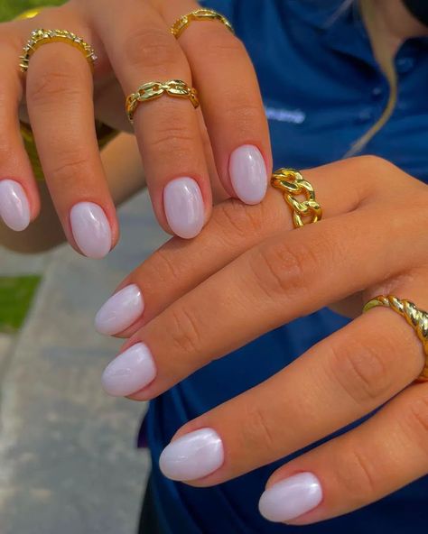 70 Summer 2022 Nail Trending to Try Now - HowLifeStyles Pastel Spring Nails 2024, Rounded Acrylic Nails, Short Gel Nails, Simple Acrylic Nails, Almond Acrylic Nails, Cute Gel Nails, Round Nails, Short Acrylic Nails Designs, Pastel Nails