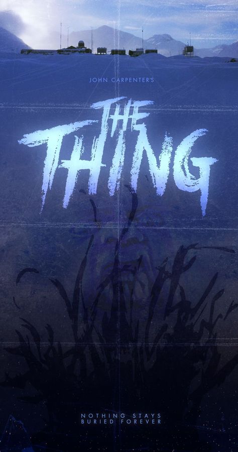 The Thing Movie Poster, Creature Movie, The Thing 1982, Horror Movie Icons, Film Poster Design, Horror Lovers, Retro Horror, Horror Posters, Horror Movie Art