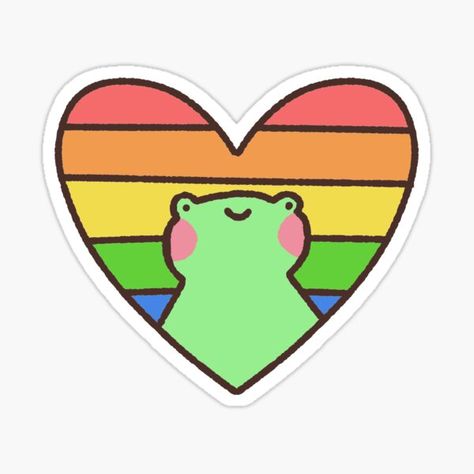 Lgbtq Stickers Aesthetic, Heartstopper Stickers, Lgbt Sticker, Gay Sticker, Stickers Cool, Homemade Stickers, Month Stickers, Cute Laptop Stickers, Pride Stickers